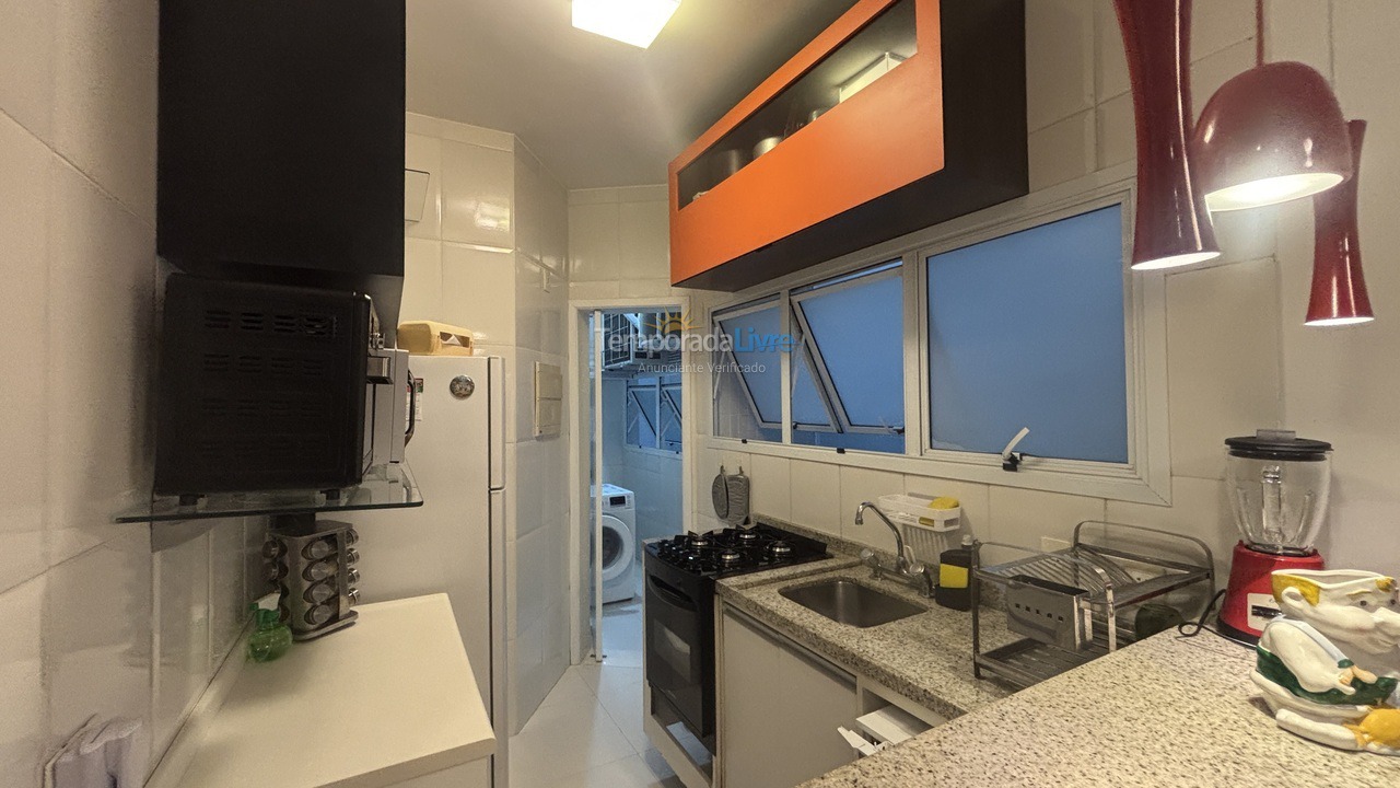 Apartamento para aluguel de temporada em Bertioga (Riviera de São Lourenço)