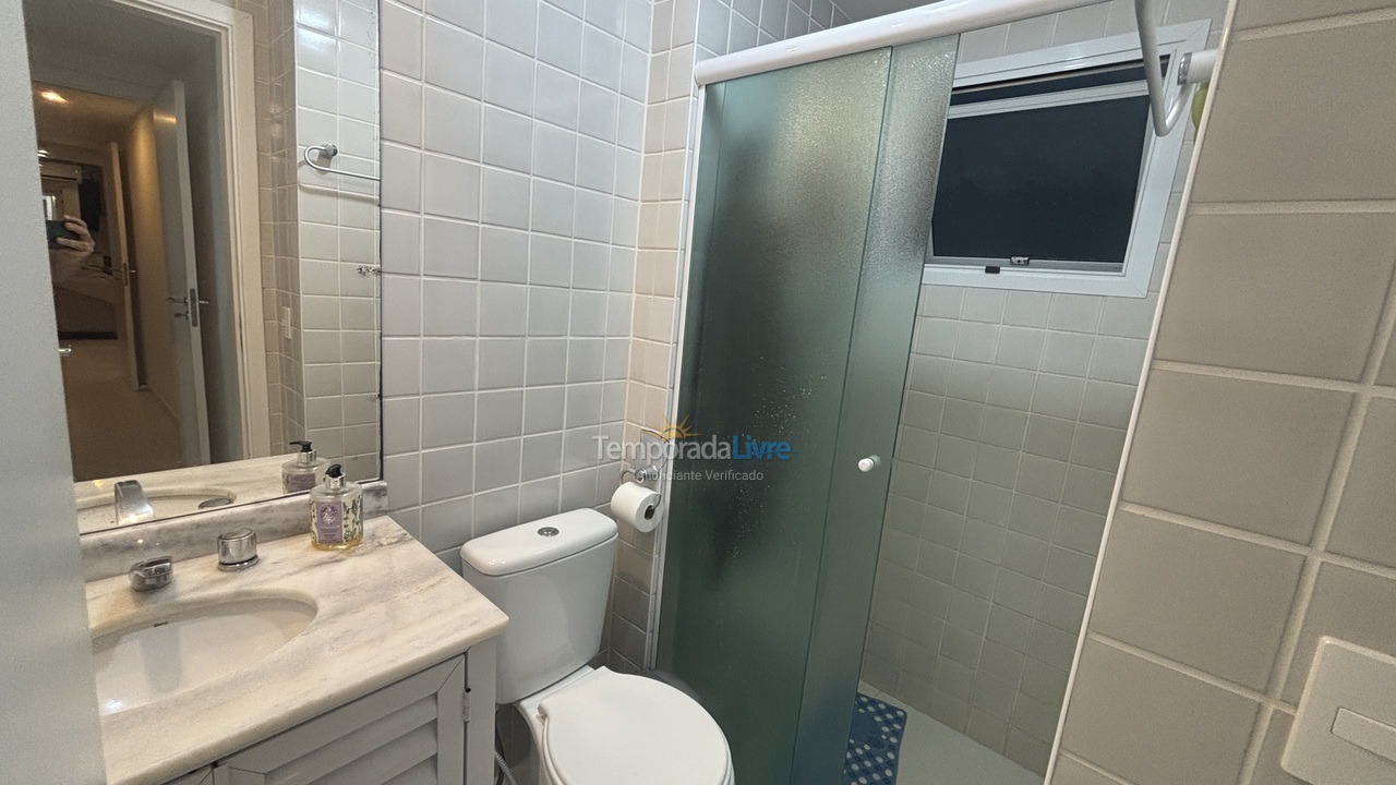 Apartamento para aluguel de temporada em Bertioga (Riviera de São Lourenço)