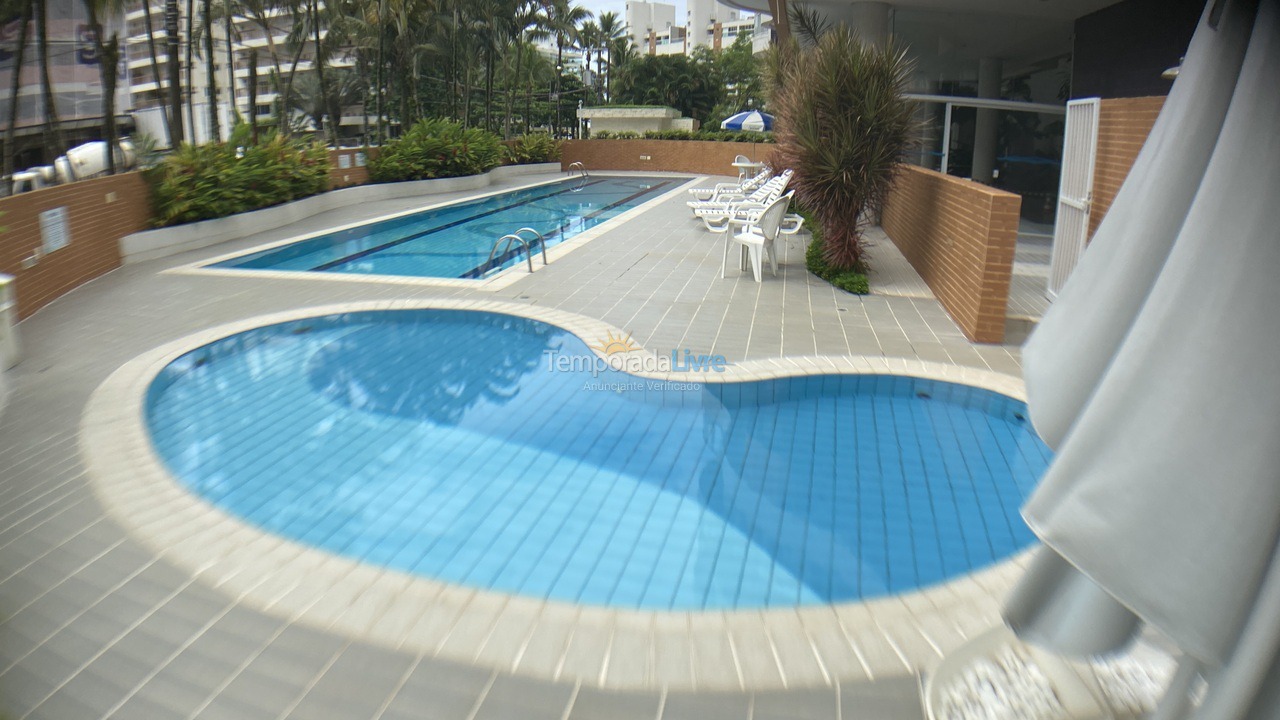 Apartamento para aluguel de temporada em Bertioga (Riviera de São Lourenço)