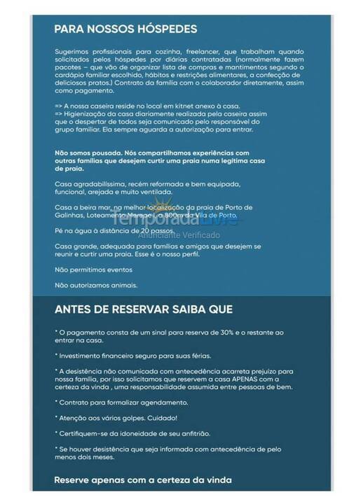 Casa para aluguel de temporada em Porto de Galinhas (Porto de Galinhas)