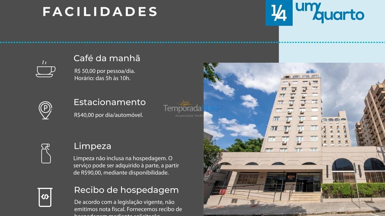 Apartamento para aluguel de temporada em São Paulo (Campo Belo)