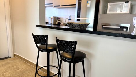 R145 - Apartamento con vistas al mar|Suite de 1 dormitorio| Wifi