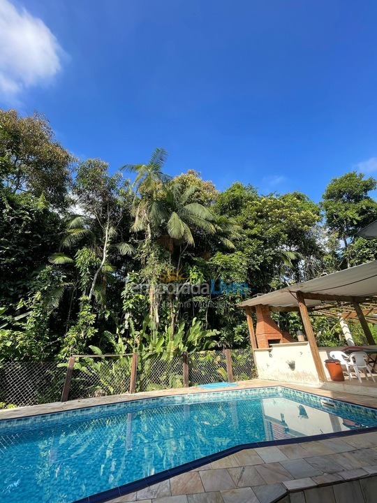 Casa para alquiler de vacaciones em Bertioga (Praia de Guaratuba)