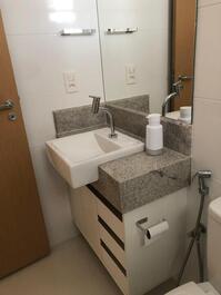 Apartamento para 6 personas, aire acondicionado, 2 plazas de aparcamiento, Playa Morro, Guarapari