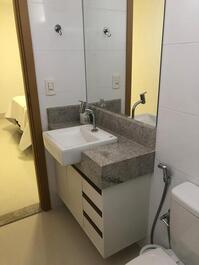 Apartamento para 6 personas, aire acondicionado, 2 plazas de aparcamiento, Playa Morro, Guarapari