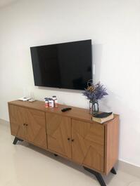 Apartamento para 6 personas, aire acondicionado, 2 plazas de aparcamiento, Playa Morro, Guarapari