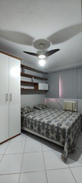 Quarto de casal com ar