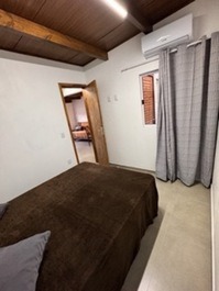 Estúdios Molhes, beachfront in Passo de Torres, air conditioning and garage.