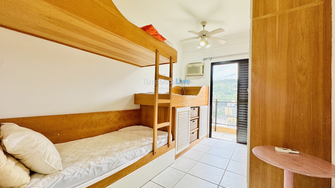 Apartment for vacation rental in Guarujá (Enseada)