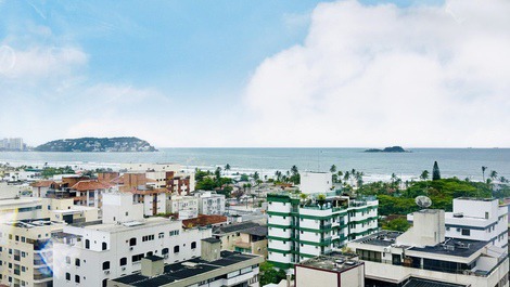 Penthouse Apartment in Enseada - Ocean View - Air Conditioning - Sleeps 12