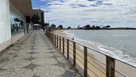 Praia da areia preta