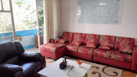 Guarujá -SP/Frente ao mar, 03 suítes, Feriado disponível!!!