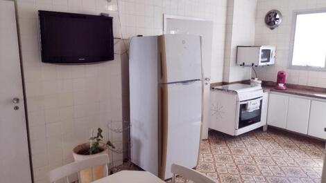 Guarujá -SP/Frente ao mar, 03 suítes, Feriado disponível!!!