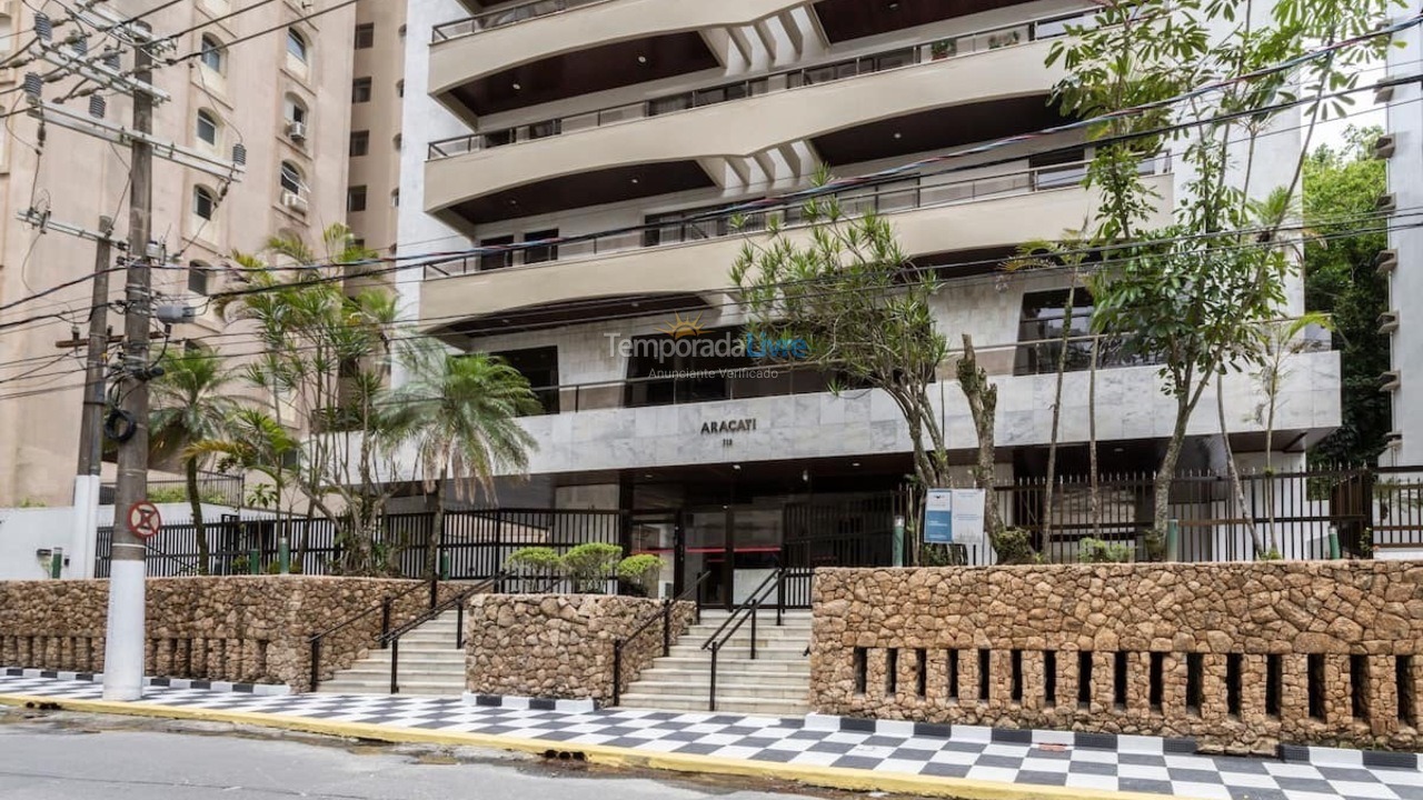 Apartamento para aluguel de temporada em Guarujá (Pitangueiras)