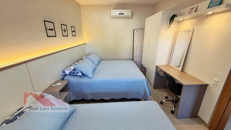 Brand new and spacious apartment with pool for 4 people in Bombas!