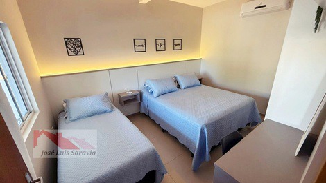 Brand new and spacious apartment with pool for 4 people in Bombas!