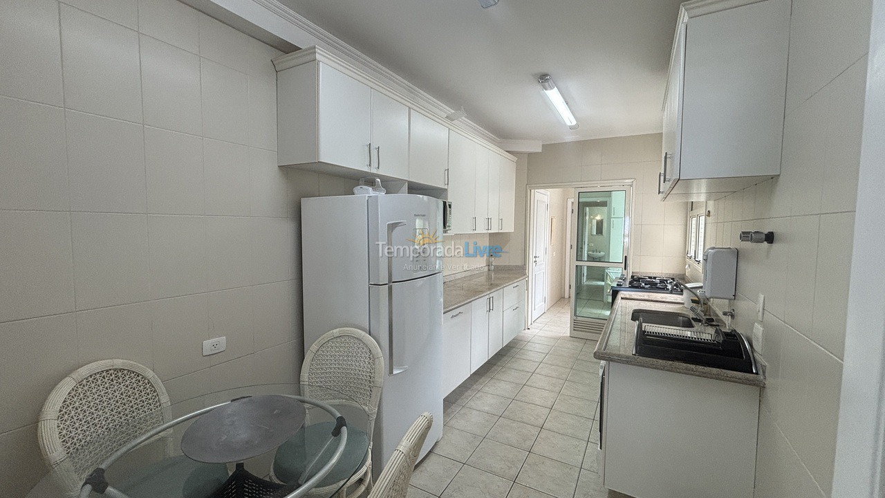 Apartamento para aluguel de temporada em Bertioga (Riviera de São Lourenço)