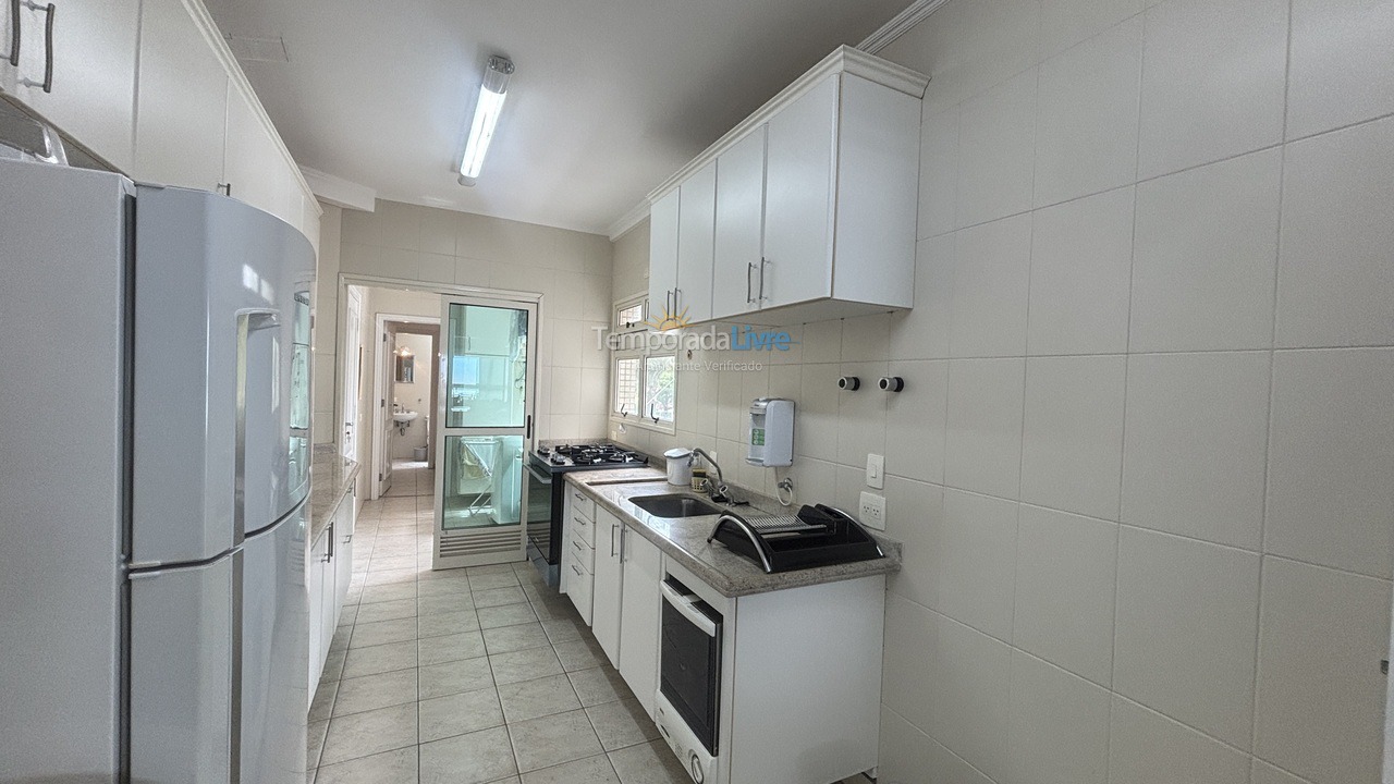 Apartamento para aluguel de temporada em Bertioga (Riviera de São Lourenço)