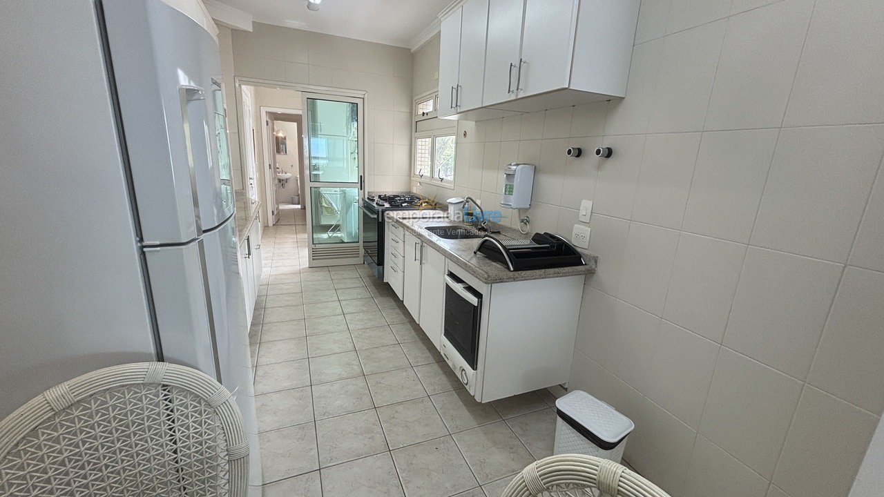 Apartamento para aluguel de temporada em Bertioga (Riviera de São Lourenço)