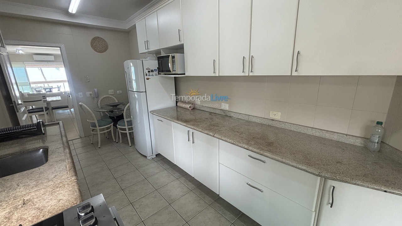 Apartamento para aluguel de temporada em Bertioga (Riviera de São Lourenço)