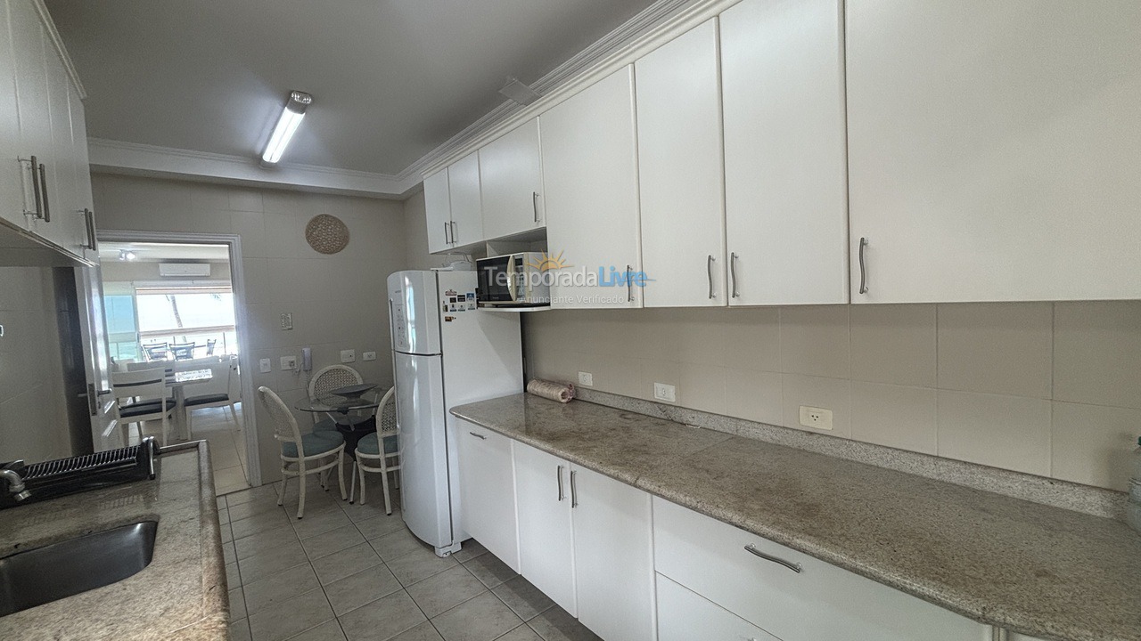 Apartamento para aluguel de temporada em Bertioga (Riviera de São Lourenço)