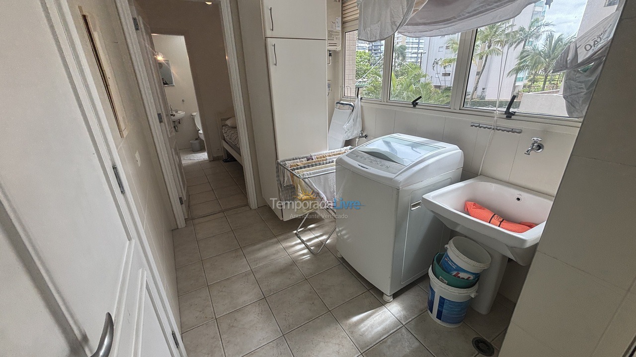 Apartamento para aluguel de temporada em Bertioga (Riviera de São Lourenço)