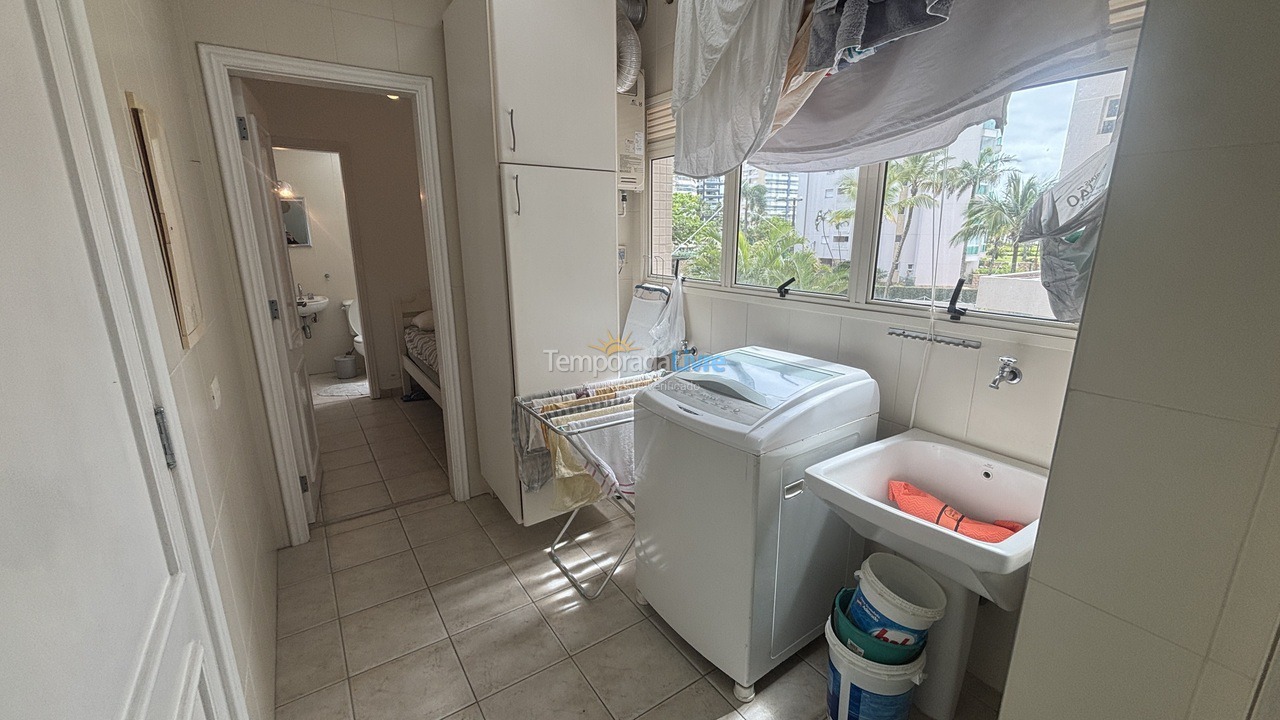 Apartamento para aluguel de temporada em Bertioga (Riviera de São Lourenço)