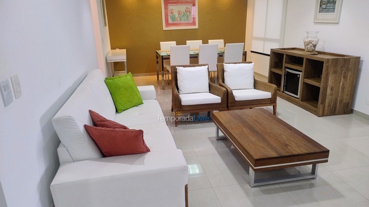 Apartamento para alquiler de vacaciones em Bertioga (Riviera de São Lourenço)