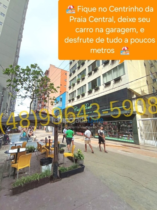 Apartamento para aluguel de temporada em Balneário Camboriú (Praia Central)