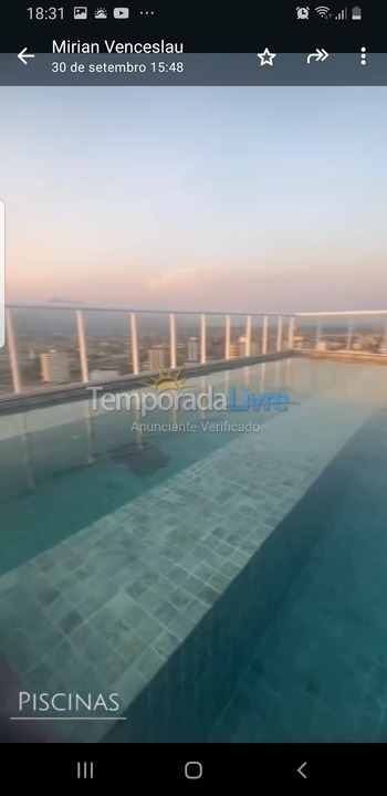 Apartamento para aluguel de temporada em Praia Grande (Praia do Caiçara)