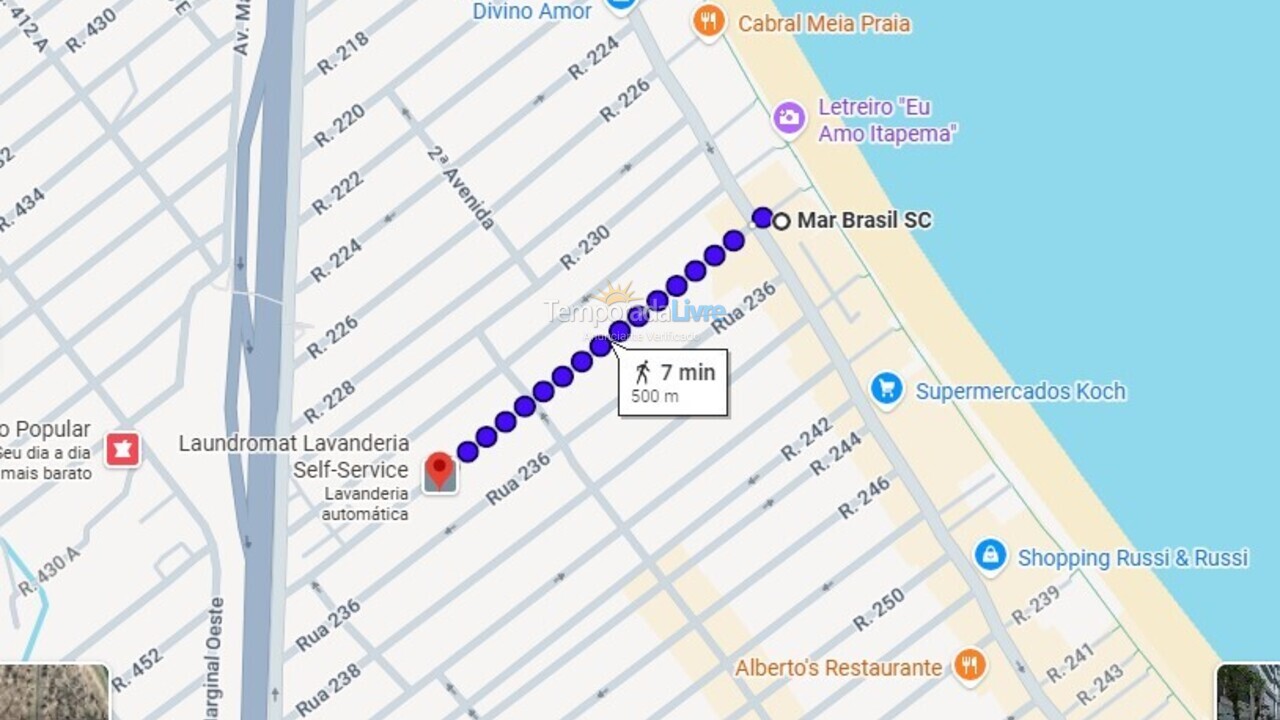 Apartment for vacation rental in Itapema (Meia Praia)