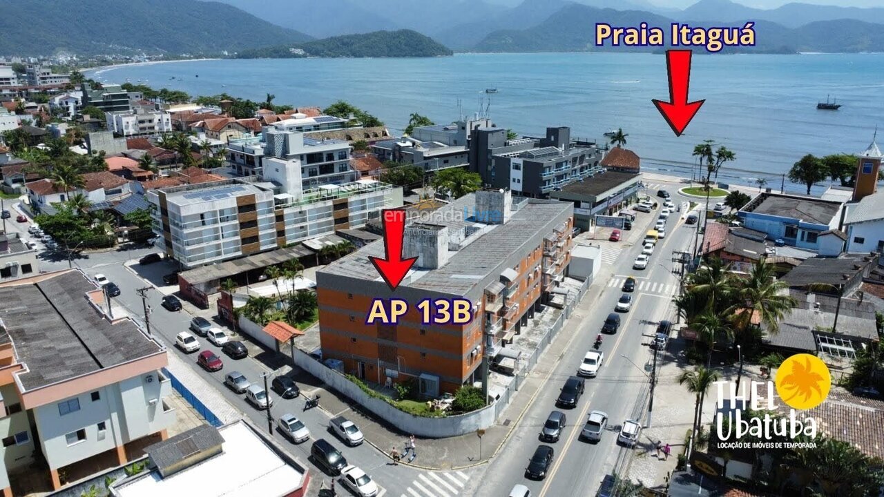 Apartamento para aluguel de temporada em Ubatuba (Itaguá)