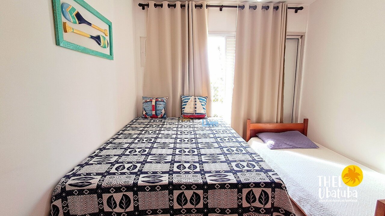Apartamento para aluguel de temporada em Ubatuba (Itaguá)