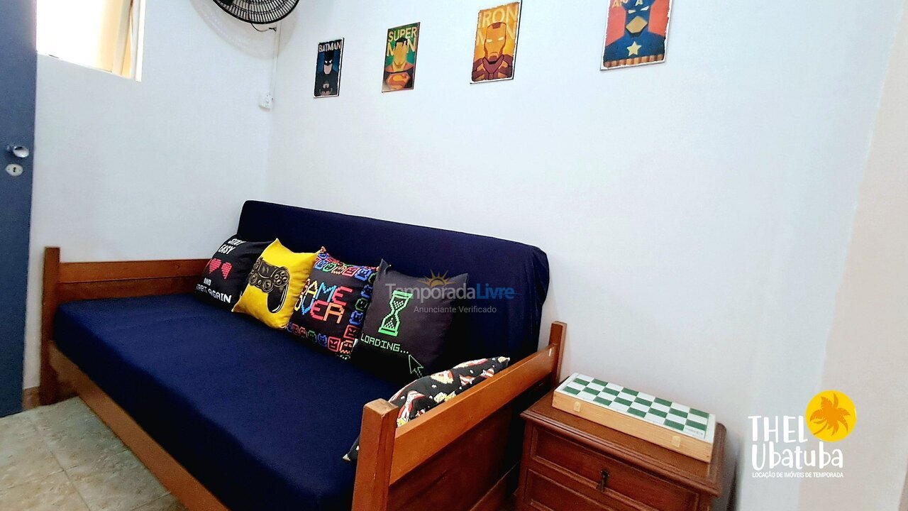 Apartamento para aluguel de temporada em Ubatuba (Itaguá)