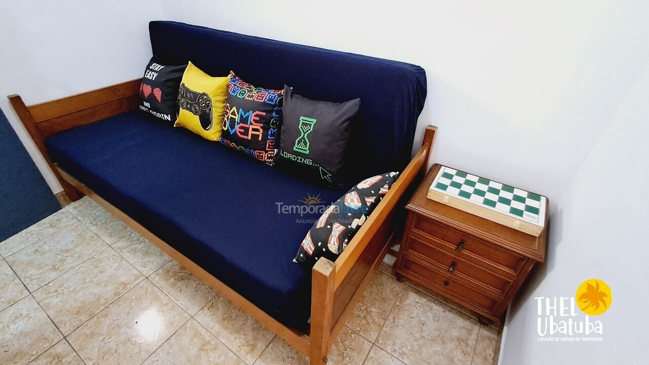 Apartamento para aluguel de temporada em Ubatuba (Itaguá)