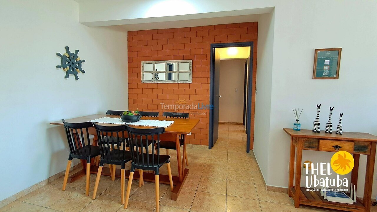 Apartamento para aluguel de temporada em Ubatuba (Itaguá)