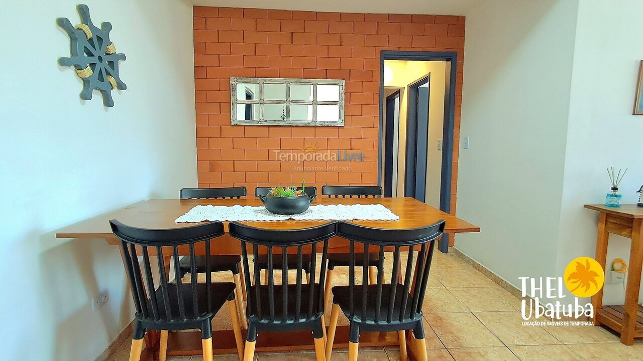 Apartamento para aluguel de temporada em Ubatuba (Itaguá)