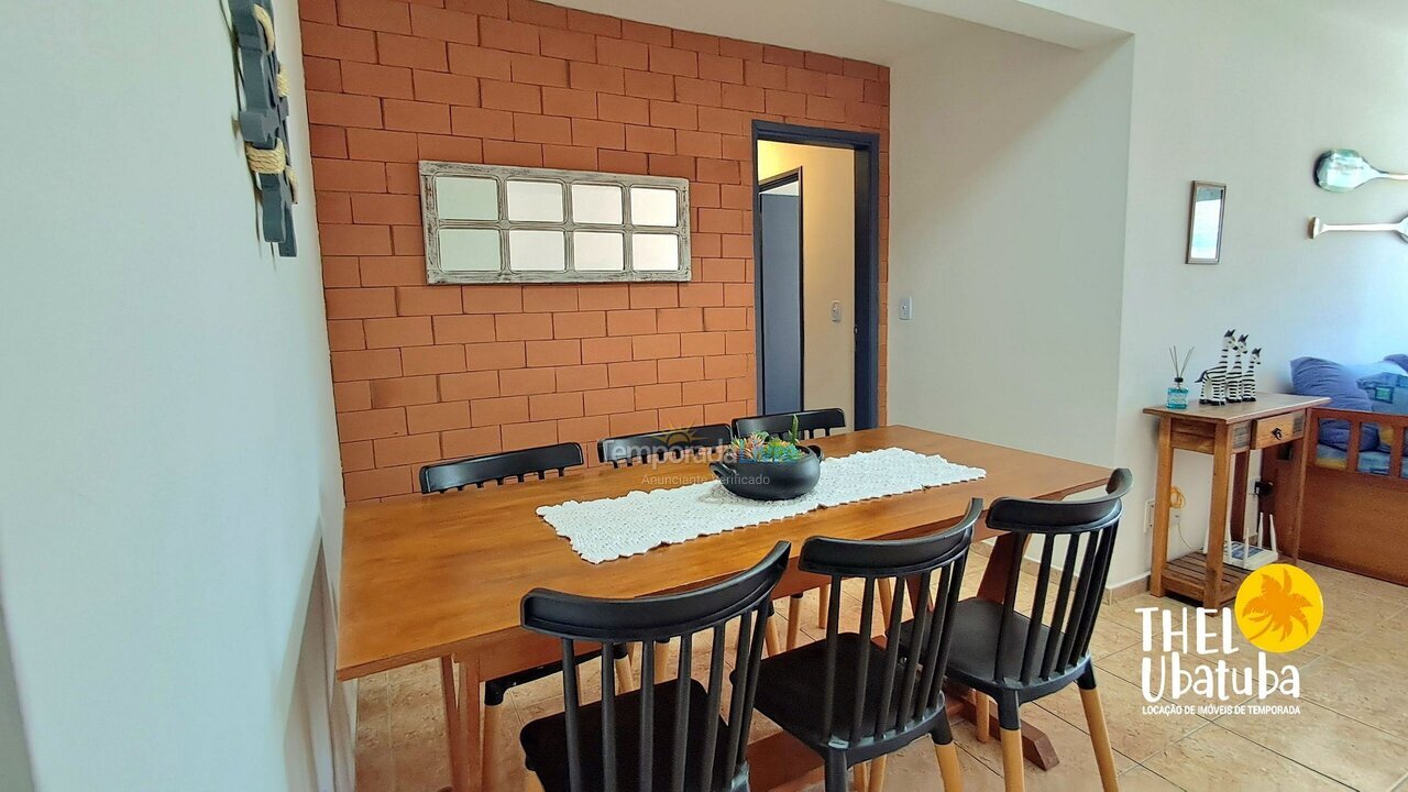 Apartamento para aluguel de temporada em Ubatuba (Itaguá)