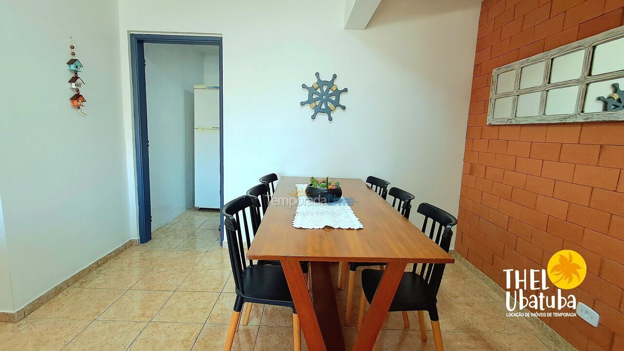 Apartamento para aluguel de temporada em Ubatuba (Itaguá)