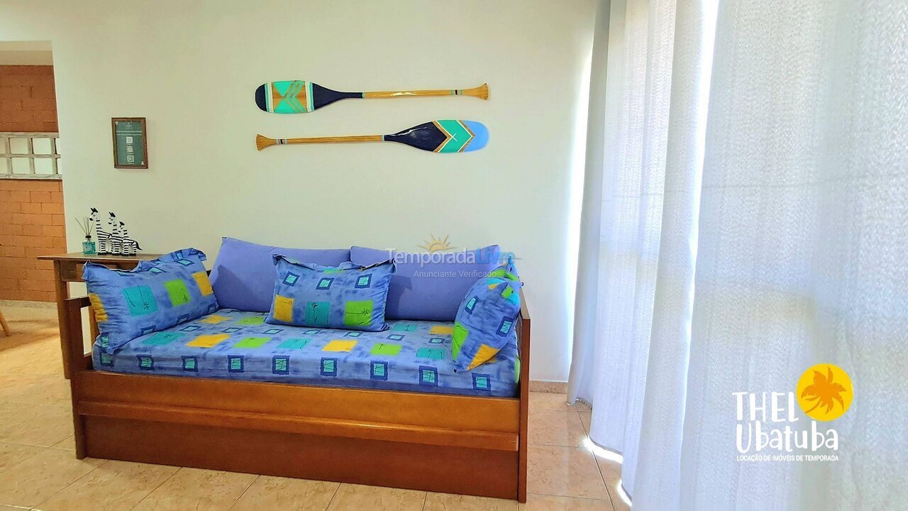 Apartamento para aluguel de temporada em Ubatuba (Itaguá)