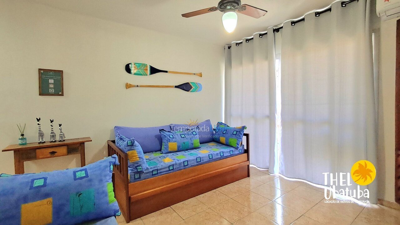 Apartamento para aluguel de temporada em Ubatuba (Itaguá)