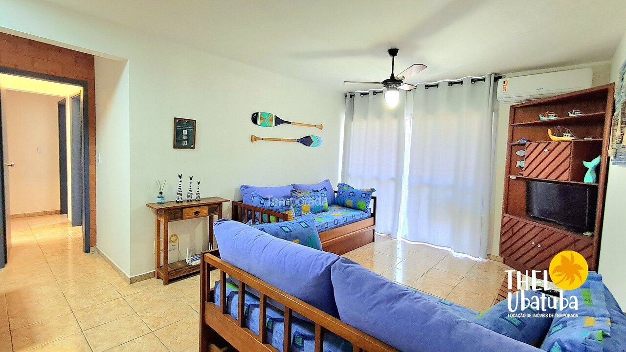 Apartamento para aluguel de temporada em Ubatuba (Itaguá)