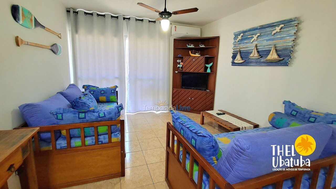 Apartamento para aluguel de temporada em Ubatuba (Itaguá)