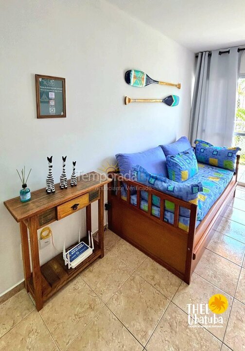 Apartamento para aluguel de temporada em Ubatuba (Itaguá)
