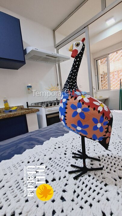 Apartamento para aluguel de temporada em Ubatuba (Itaguá)