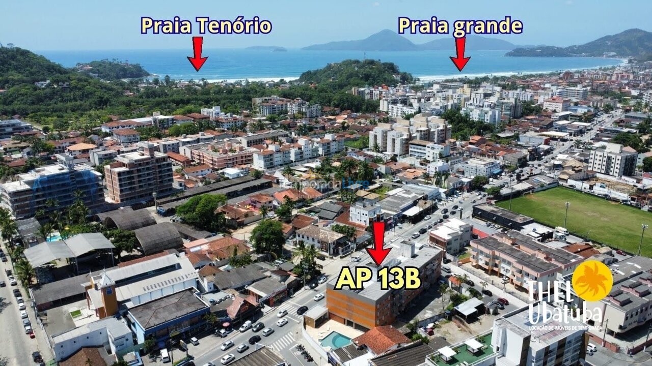 Apartamento para aluguel de temporada em Ubatuba (Itaguá)