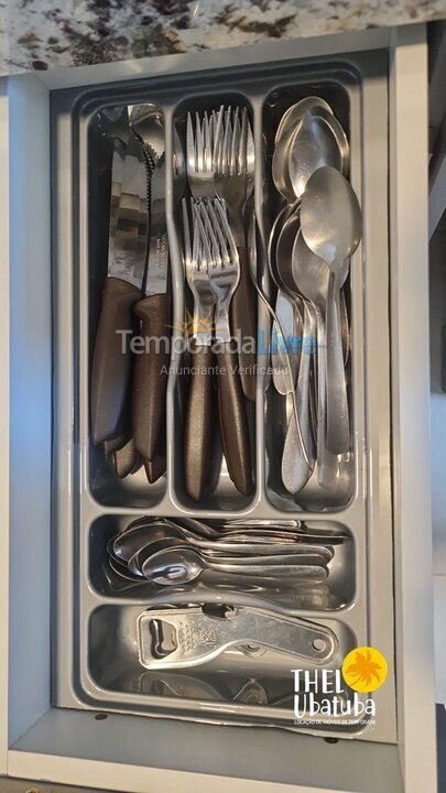 Apartment for vacation rental in Ubatuba (Praia Grande)