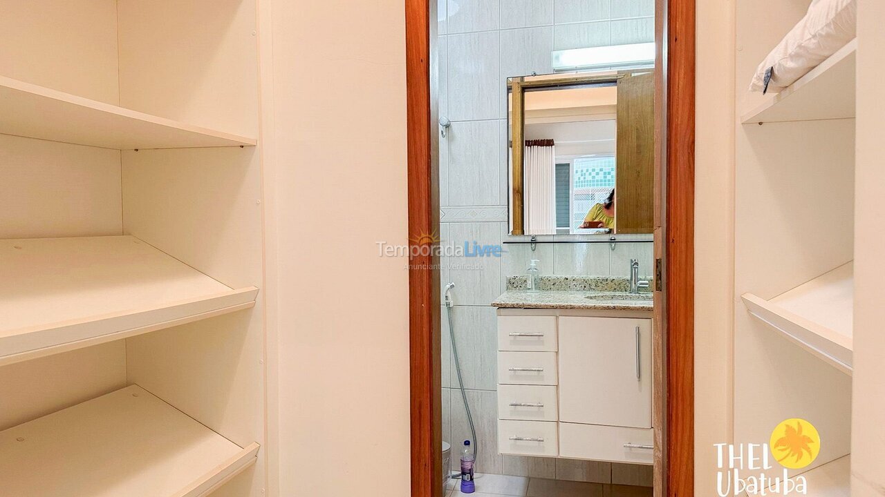 Apartment for vacation rental in Ubatuba (Praia Grande)