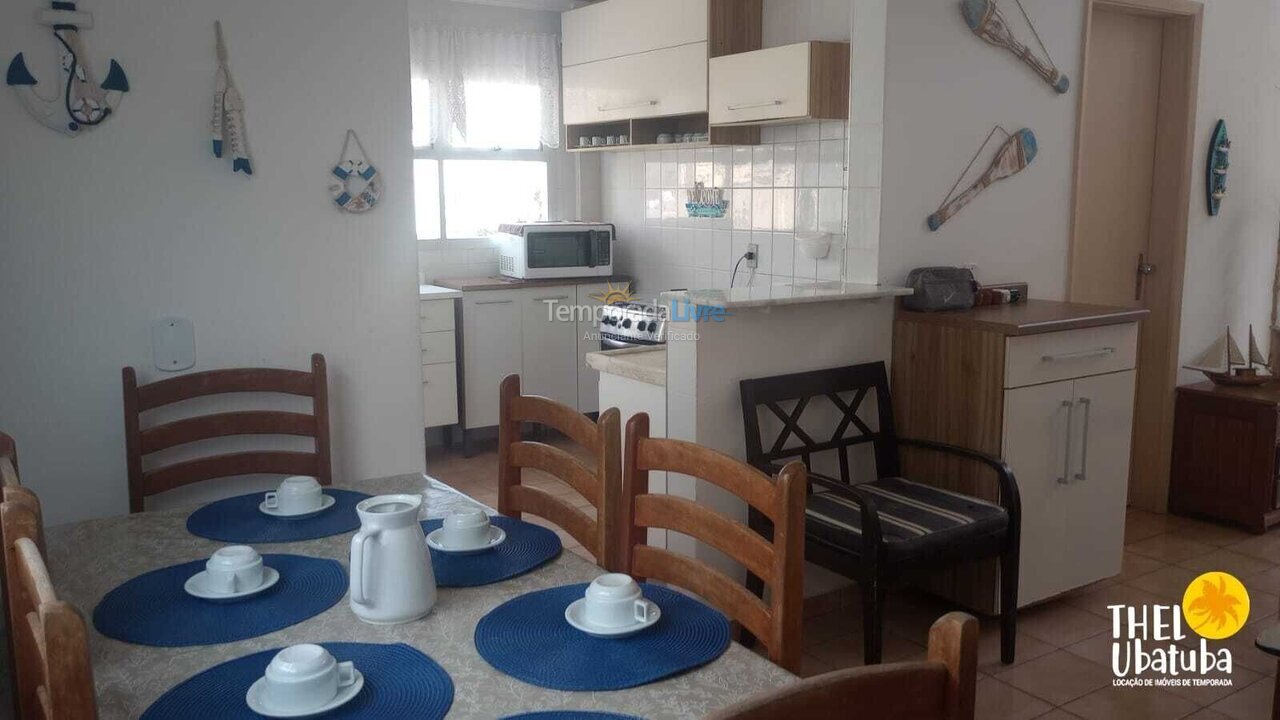 Apartment for vacation rental in Ubatuba (Praia Grande)