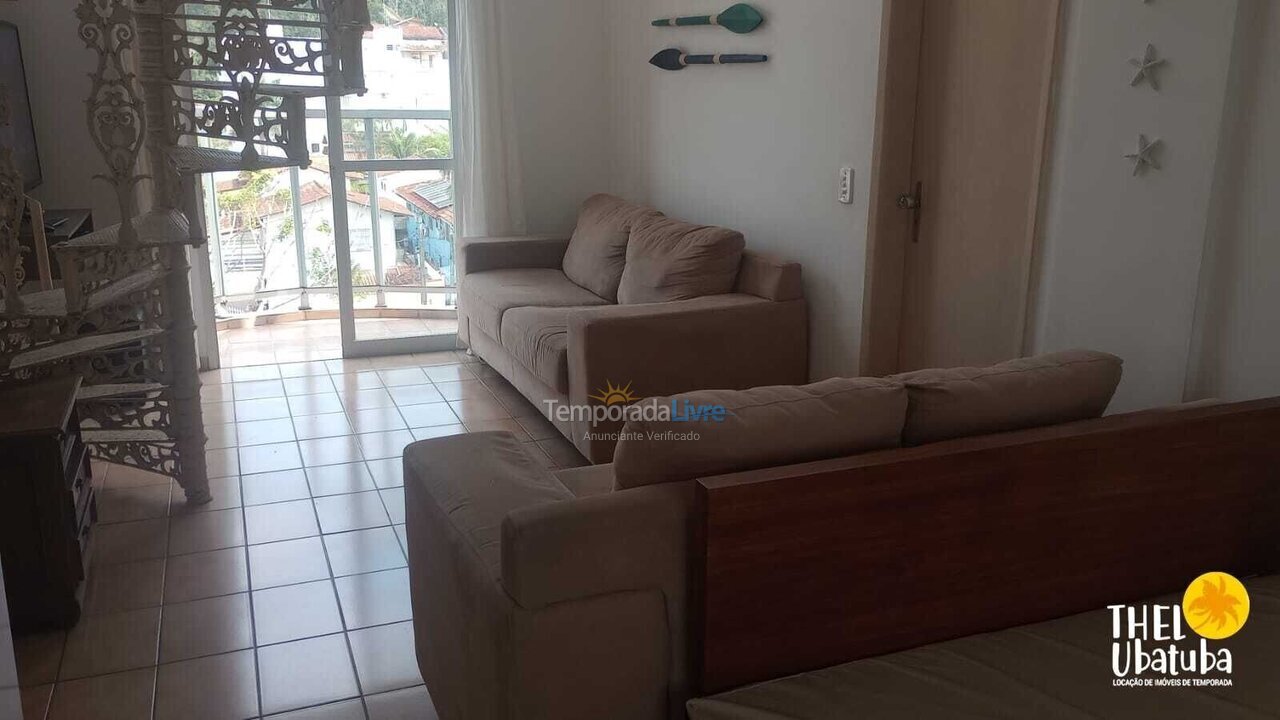 Apartment for vacation rental in Ubatuba (Praia Grande)